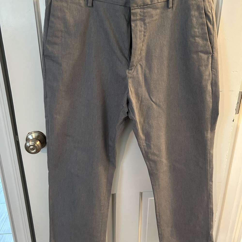 Banana Republic Gray Chinos Classic Fit